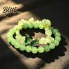 Elastic Bead Bracelet Natural Stone Butterfly for Women Healing Beaded