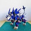 BT Building Blocks RZ-041 Blue Liger Zero Jager 1:72 Scale Full Action Plastic Kit Assemble Model Christmas Gifts For Children