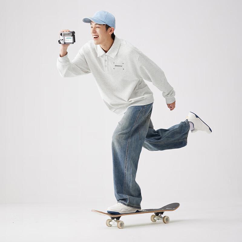 361° Men's Polo Collar Casual Sweatshirt