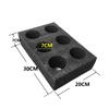 Cup Holder Thicken Foam Drink Tray Takeout Coffee Trays Disposable Beverage Delivery Holders Out Take Packing Go Carry Drinks