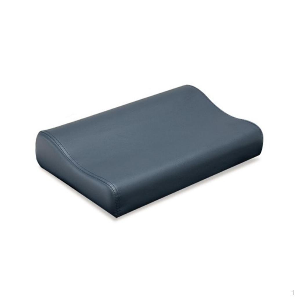 Massage Pillow with PU Leather WipeClean Table Ergonomic Cushion for Chiropractors,