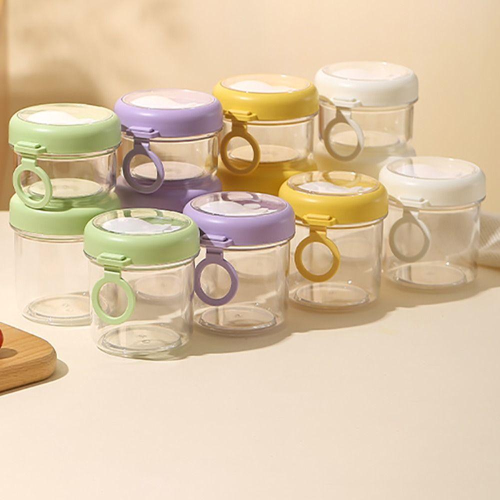 Removable Salad Cup 2 Layer Food Storage Container Portable Breakfast Cup  Office