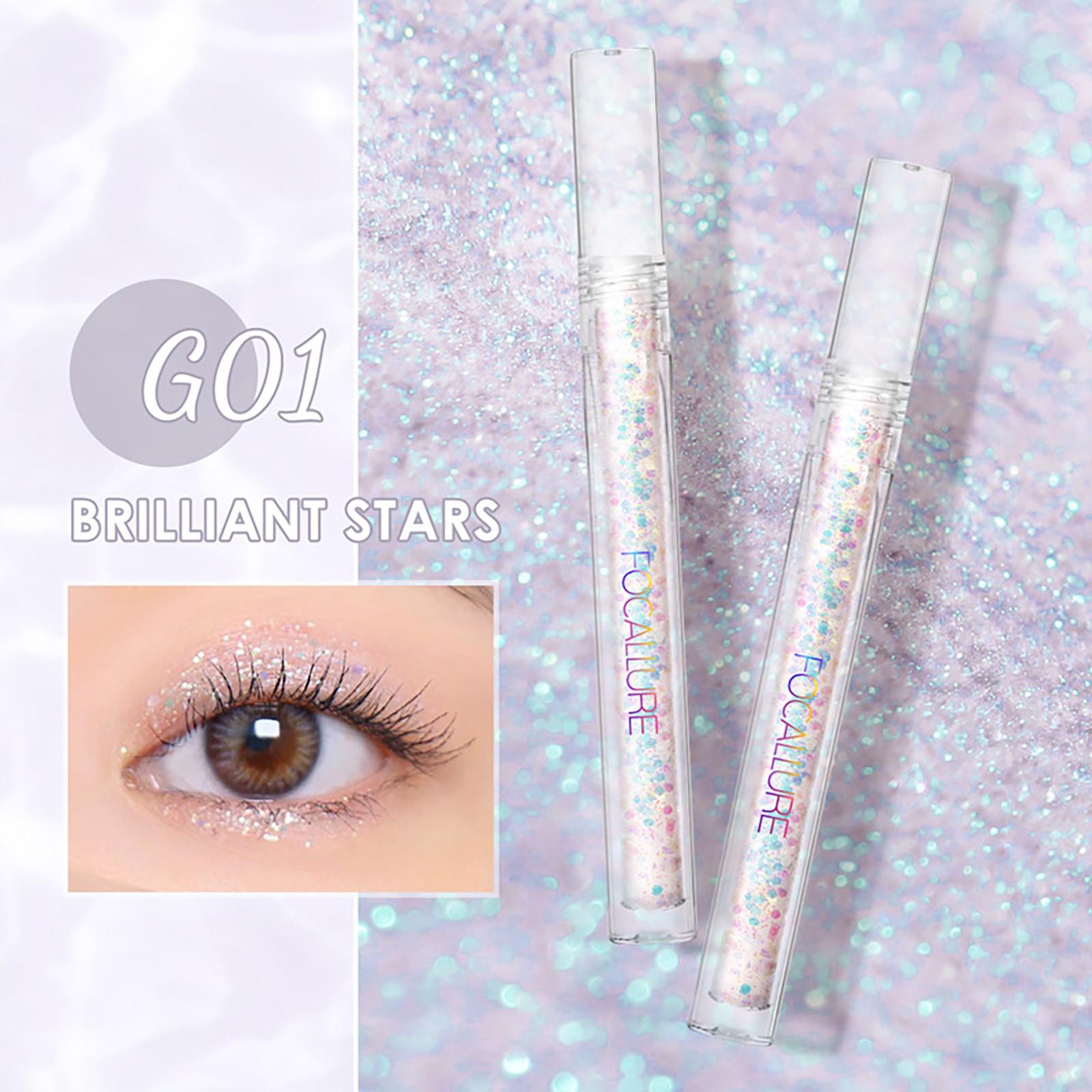 Liquid Eyeshadow High Gloss Diamond Pearl Long Lasting Liquid Eyeshadow 1.5ML