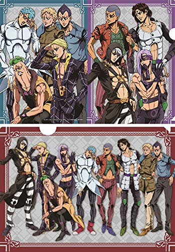 

Причудливые приключения Джоджо: Golden Wind AGF2019 Оригинальный набор прозрачных файлов (Команда Ассасинов Вер.)