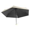 Sun Rain Folding Umbrella 5 Folding 6 Ribs Vinyl Mini Foldable UV Blocking Umbrella for Travel