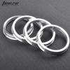4pcs Car Aluminium Alloy Wheel Hub Centric Rings Center Bore 74.1-54.1 74.1-56.1 74.1-60.1 74.1-66.6 74.1-67.1 74.1-71.6