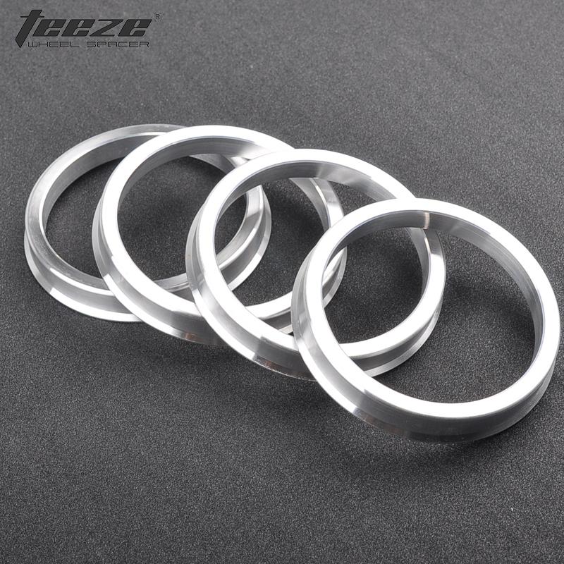 4pcs Car Aluminium Alloy Wheel Hub Centric Rings Center Bore 74.1-54.1 74.1-56.1 74.1-60.1 74.1-66.6 74.1-67.1 74.1-71.6