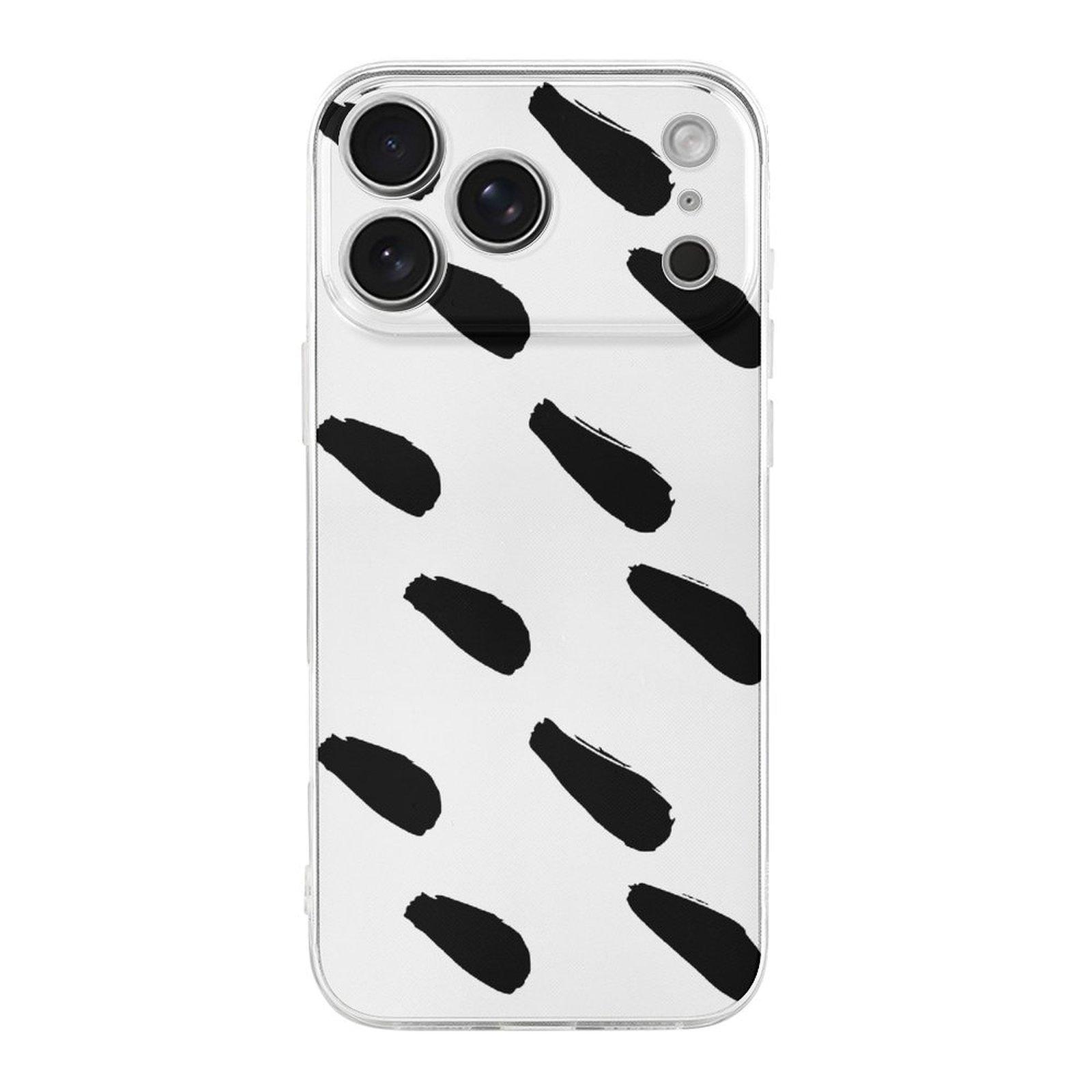

1 Pack For iPhone 17 Series TPU Phone Case Anti-Fall Comfort-Touch Full-Edge Design, Daily Protection IPHONE-17ProMax білий