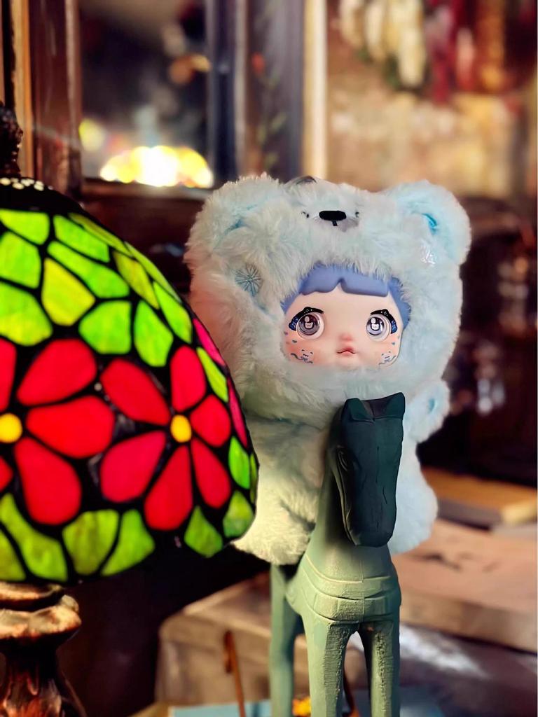 Cute Sticky Rice Kid Plush Blind Box Figure Ornament Gift Keychain