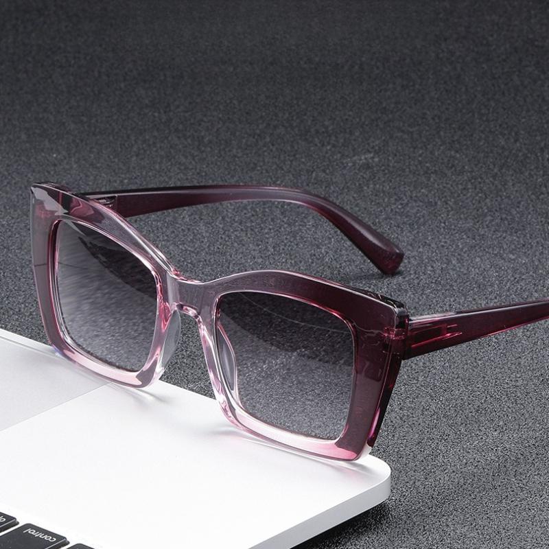New Large-Frame Farsighted Glasses High-Definition Blue Light Blocking Reading Glasses  Neutral Fashionable Presbyopia Glasses
