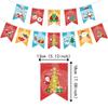 American Christmas Cake Decoration Edging Strips and Party Props