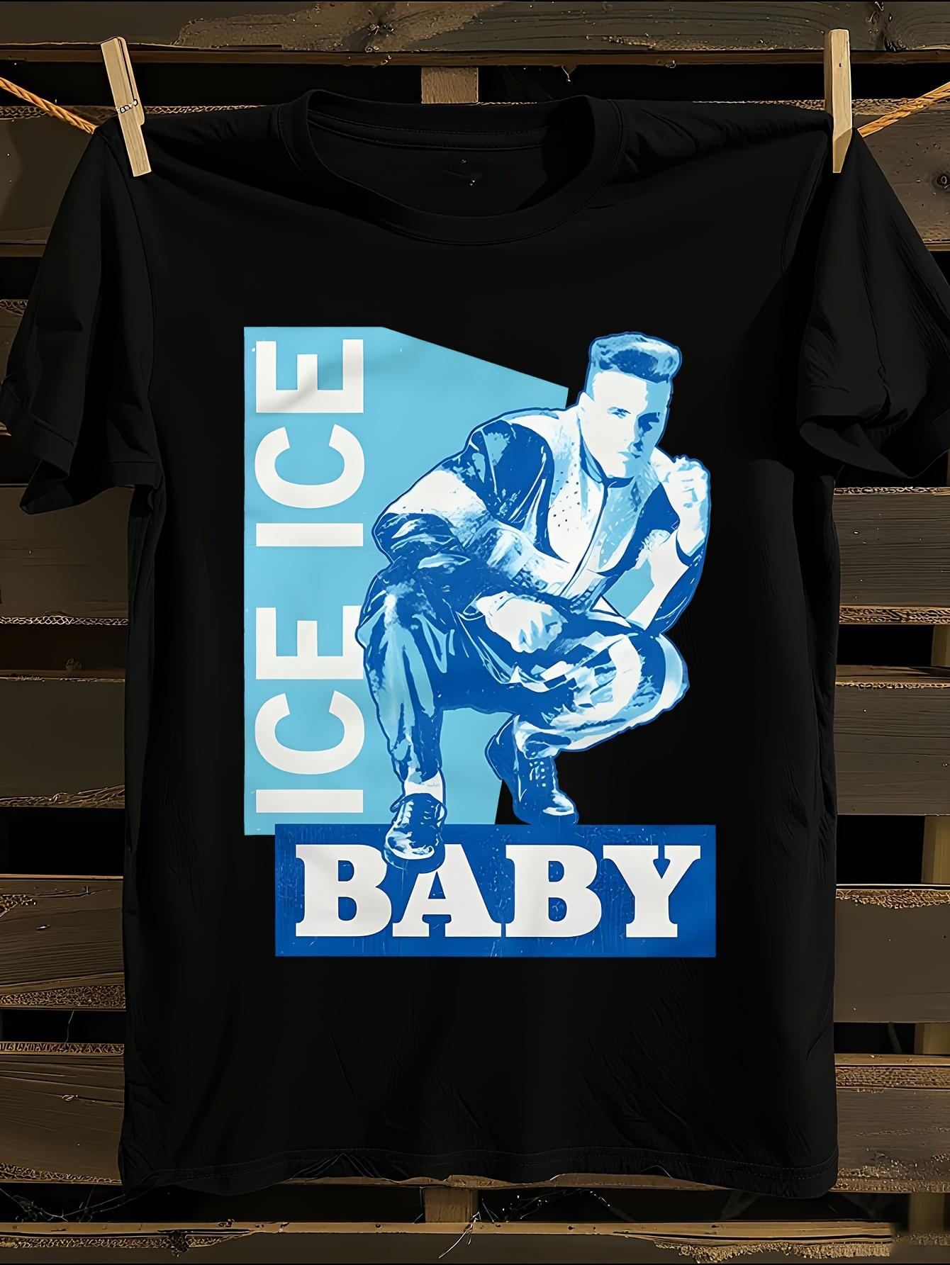 Vanilla Ice Baby Retro 90s Hip-Hop Graphic Tshirt M
