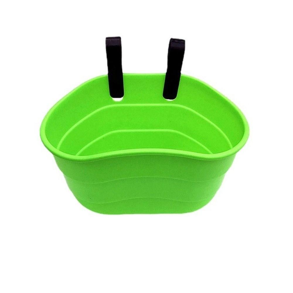 Waterproof Front Handlebars Basket With Hooks Bicycles Basket New Boy Girl Bike Basket