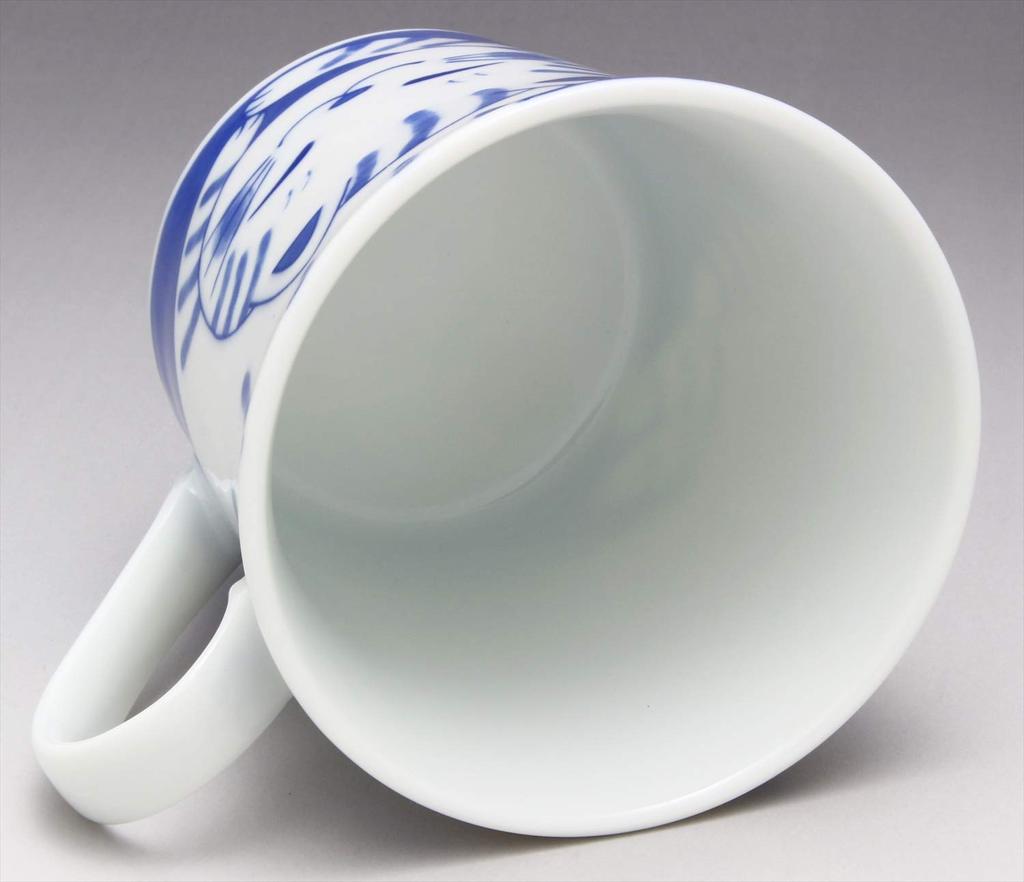 Mino Ware Lightweight Mug, Tiger Design, 131-1642