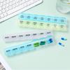 Hot Weekly Premuim Portable 7/14/21/28 Grids 1/2/3/4 Times A Day Pill Storage Cases Box Organizer for Vitamins Medicine Fish Oil