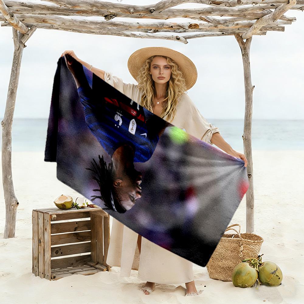 Cristiano Ronaldo Celebration Beach Towel High Absorbency & Quick-Dry Comfortable Lightweight