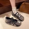 Fashion Sports Mary Jane Women's Shoes 2025 New Summer Breathable Flat Single Shoes