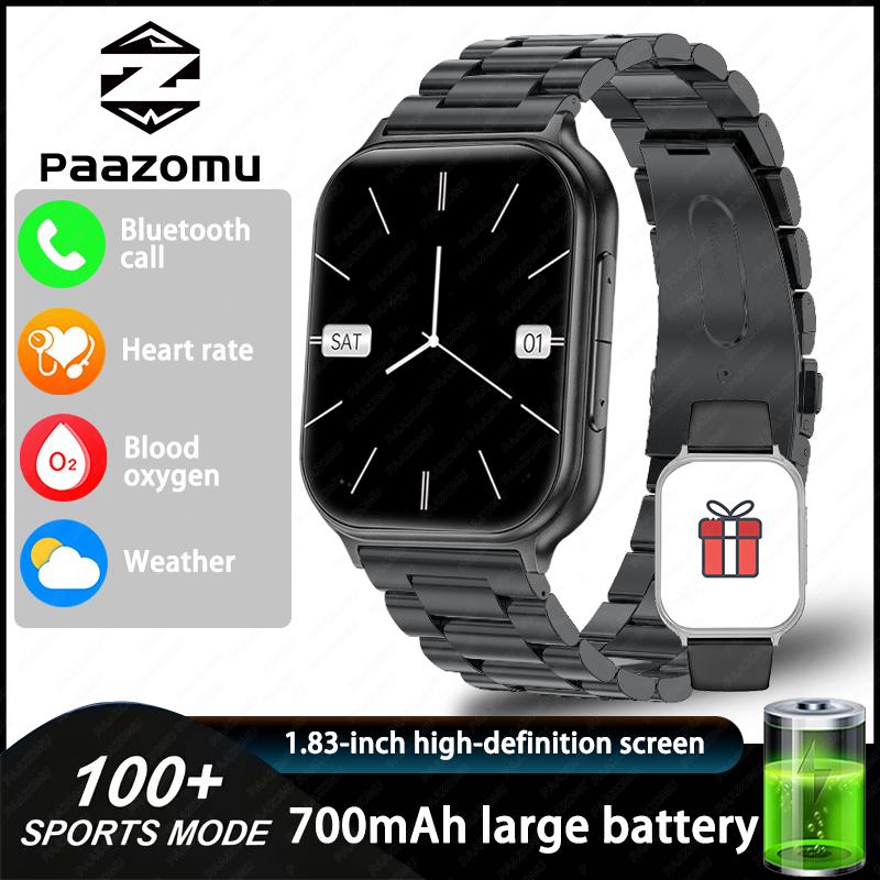 Brand new neutral sports smartwatch, collocation 700mAh large capacity battery, Bluetooth call, fitness tracker, Health monitor