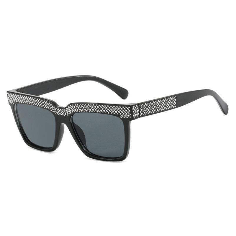 JYL TS Sunglasses Triangle Rivet Hip-hop Decor/13102