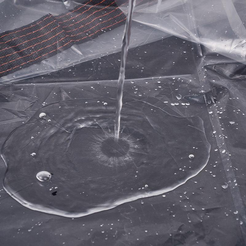 Prelată PE Groasă Transparentă Impermeabilă: Husă de ploaie de exterior rezistentă la vânt, termoizolantă și rezistentă la umiditate