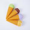 Handcrafted Realistic Ice Cream Ball Display Prop - Macaron Color Cone Toy