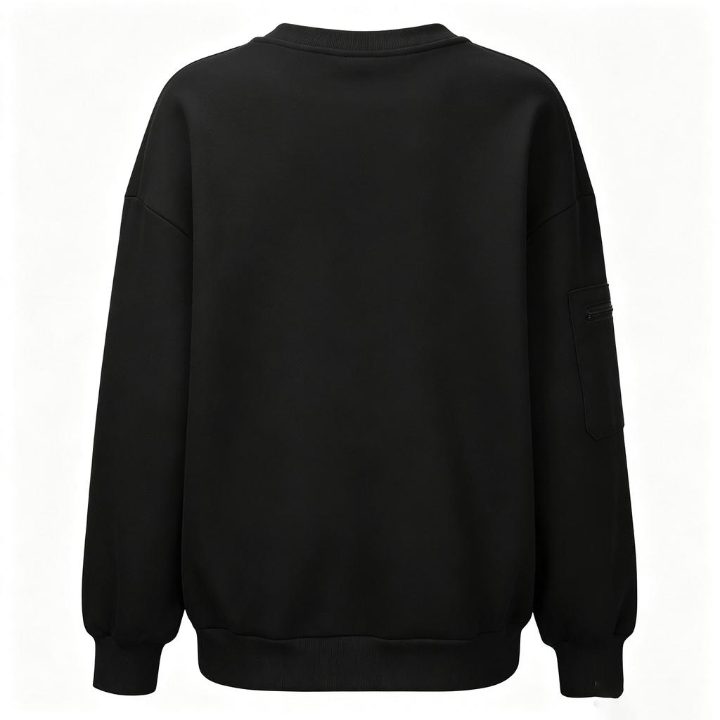 Women's Casual Neck Long Sleeve Sweatshirt Top