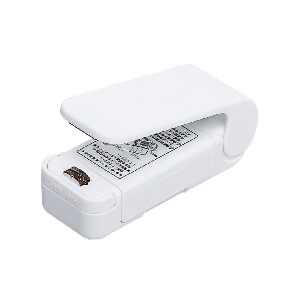 Mini Portable Food Sealer Machine Small Handheld Plastic Bag Heat Sealing Device for Household Snack Storage and Vacuum Preservation