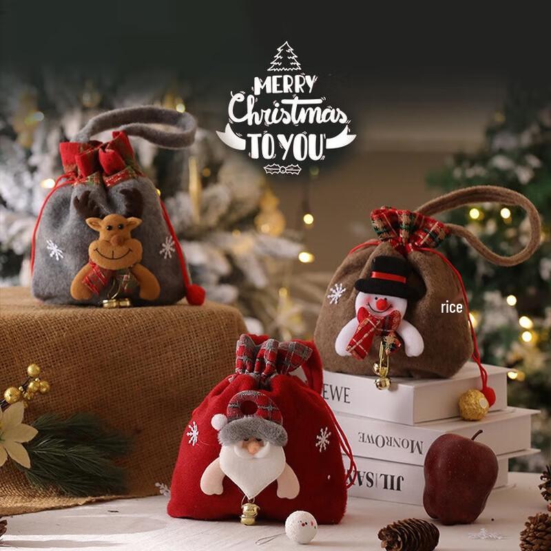 Christmas Apple/Candy Gift Bags