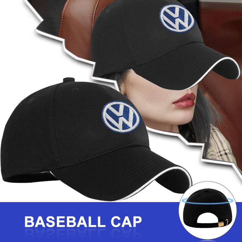 Car Logo Creative Cotton Adjustable Baseball Hat Outdoor Baseball Cap Valve Cap for VW Volkswagen Jetta Golf 6 Beetle MK4 B6 CC
