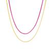 Trendy And Stylish Twotone Necklace With Eyecatching Shapes Ideal For Enthusiasts Fashion