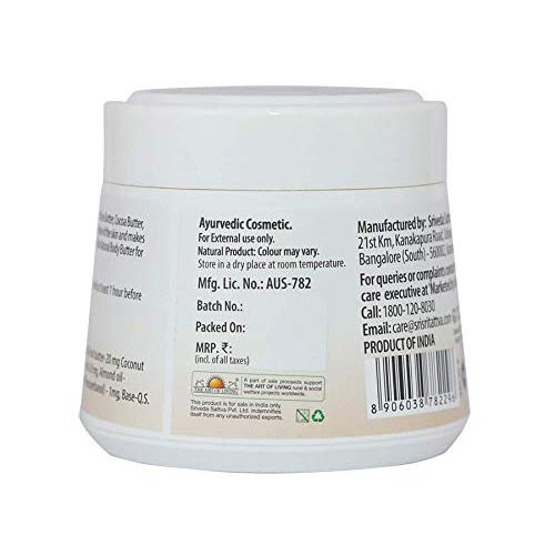 Natürliche Körperbutter mit Kokosnuss und Mandel (150 gr), Körperbutter Sri Sri Tattva