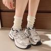 2024 New Hot Selling Color Matching Fashion Casual Vulcanized Shoes Mesh Lace Up Breathable Low Top Women's Sports Shoes