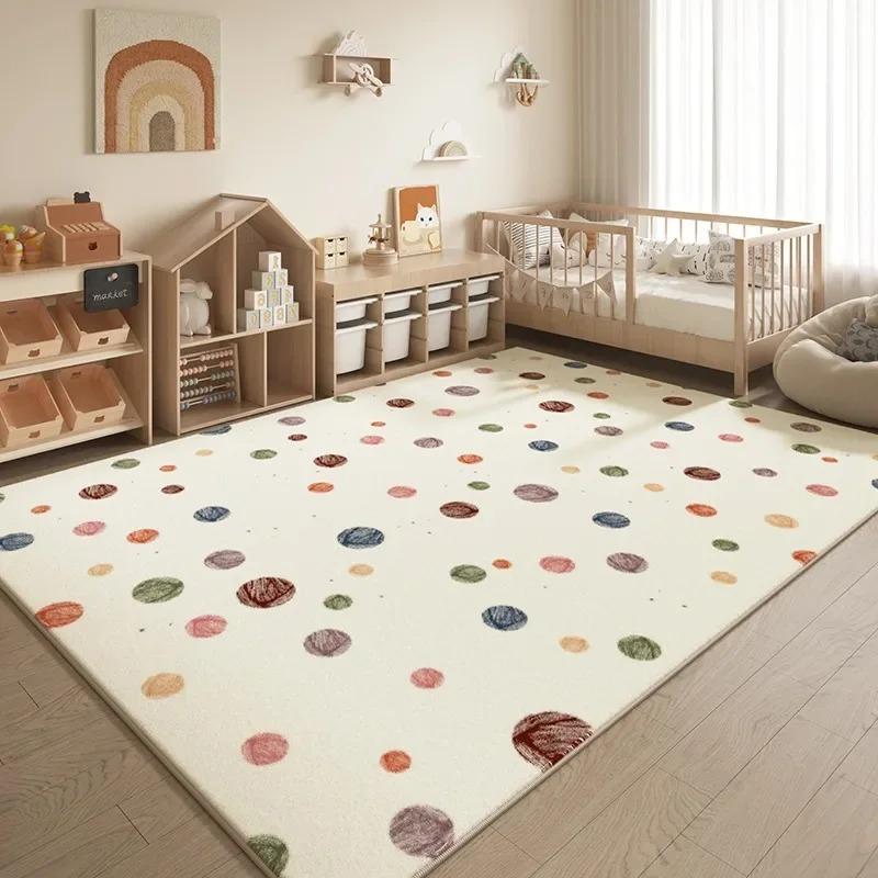 Abstract Graffiti Carpet Mat Rug Smiley Face Geometric Shapes Kids Art Playful Home Decoration Floor Mat Rugs for Bedroom Rug