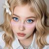 Sweet Style Face Tattoos Waterproof Scrapbook Stickers Realistic Stickers  Holiday Events