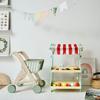 Wooden Multifunctional Toddler Walker with Piano & Shape Sorting