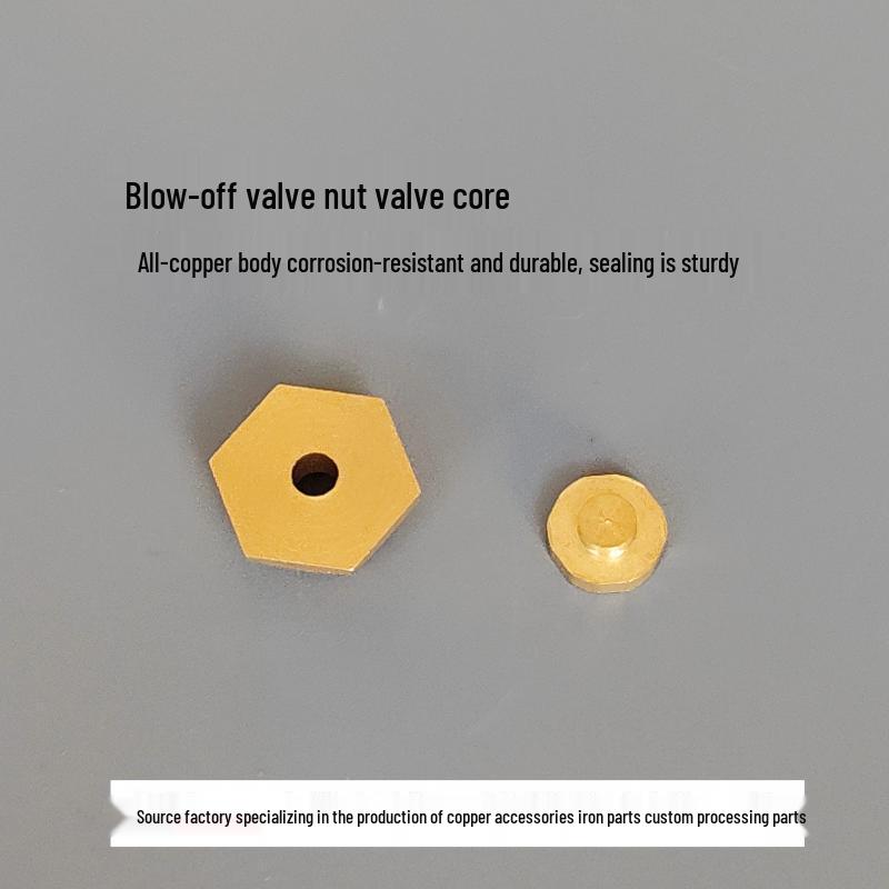 All-Copper Male Thread Pipe Caps for High-Pressure Steam Cleaners (1/4", 3/8", 1/2")