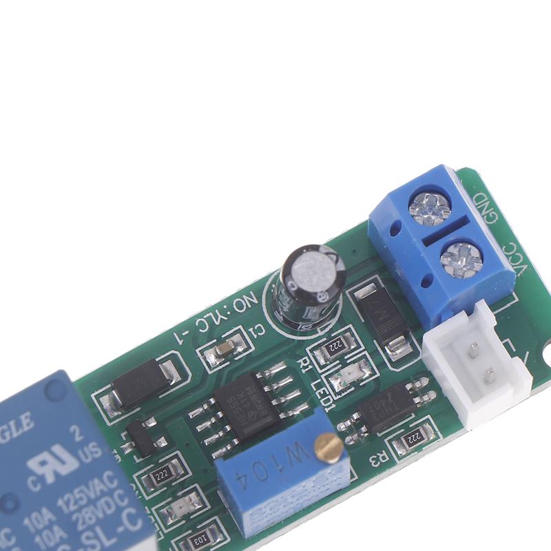 Dc 12V Adjustable Timer Delay Turn Off Module Timing Relay Time Switch 1~10Sec Delay Off Switch Module