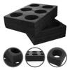 2 Pcs Drink Cup Bracket Drinks Espresso Fixing Holder Outdoor Stand Tray Convenient Coffee Carrier Milk Tea