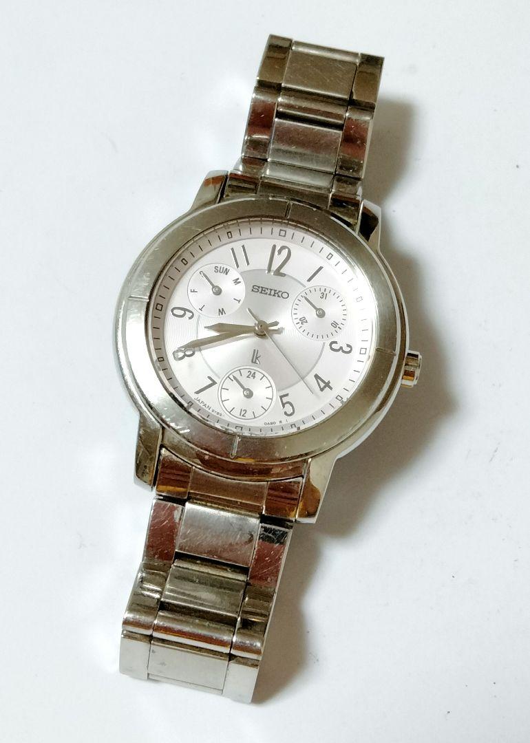

[Б/У] Снятые с производства [Сделано в Японии] Часы SEIKO lk Lucia День-Дата