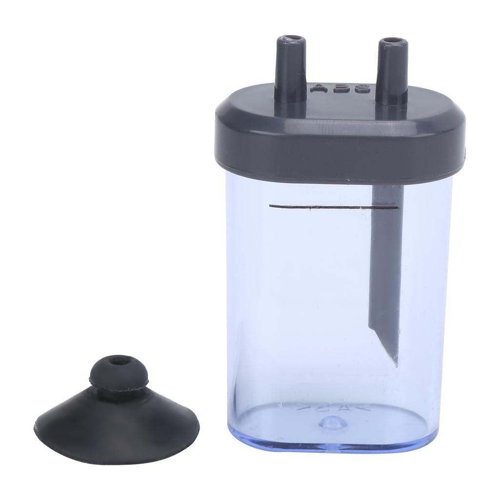 CO2 Bubble Counter Portable ABS Plastic CO2 Diffuser with Suction Cup for Aquarium Fish Tank