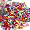 100pcs 7mm Acrylic Smile Face Beads Multicolor Round Shape  Loose Spacer Bead for Jewelry Making DIY Charms Bracelet Necklace