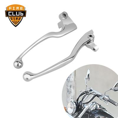 Chromowane Motocyklowe Czaszki Klamki Hamulca Sprzęgła Dźwignia Zmiany Biegów Dla Yamaha VStar Drag Star XVS 400/650 XVS 1100 1999-2009 96/16