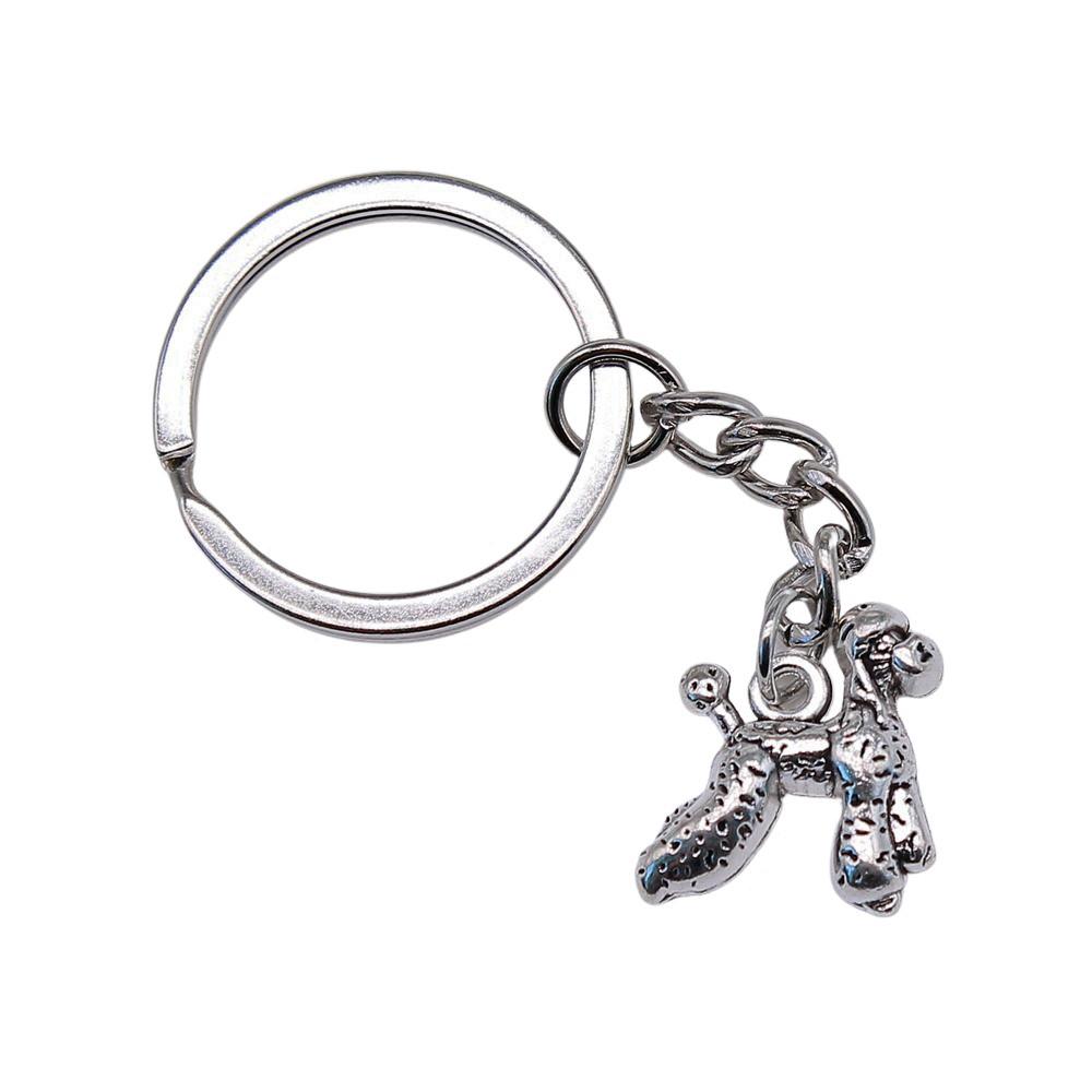 Cat Keychain Poultry Charm Pet Lover Key Holder 28mm Ring