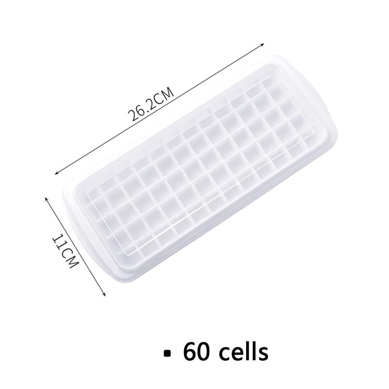 12/48/60 Grids Ice Cube Tray Plastic Ice Cube Maker Sphere Mold For Cocktail