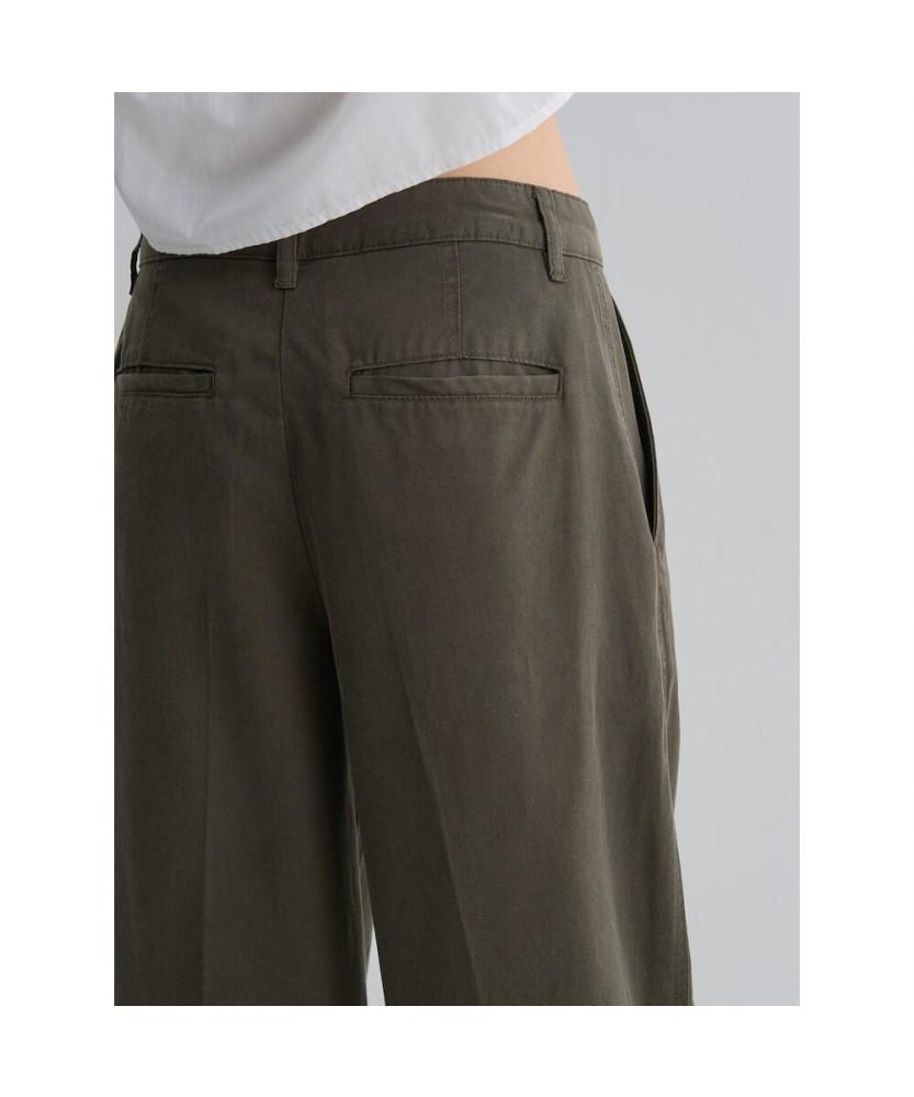 8seconds Tencel Cotton Wide Pants Khaki