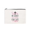 Colorful Canvas Coin Purse: Zippered Stationery, Pen & Cosmetic Storage Bag