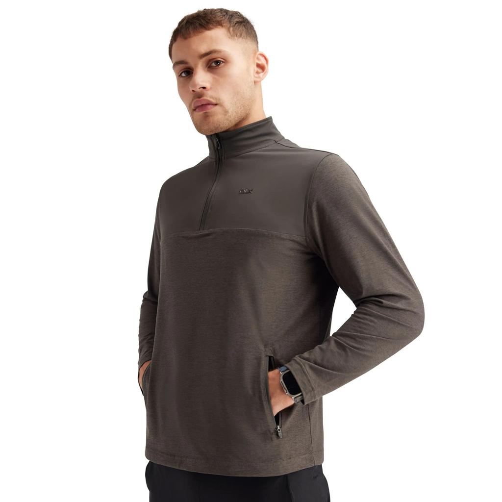Trespass Mens Lawrie DLX Quarter Zip Track Top
