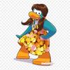 Club Penguin Island Wikia Iron On Heat Transfer Printing Vinyl Patches Sticker for Clothes DIY Appliques Washable Patches