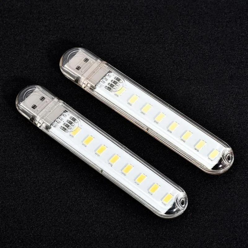 2PC LED Mini Portable USB Light DC 5V Camping USB Lighting, Suitable for PC Laptop Mobile Power  Small  Tool  Practical