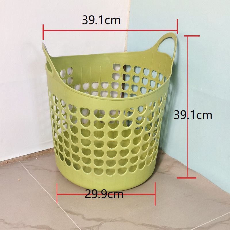 1 szt. duża 45 40 cm Plastikowe Kosze na Pranie z Uchwytami Duże Małe Perforowane Wentylowane Kosze Przenośne do Przechowywania Brudnych Ubrań